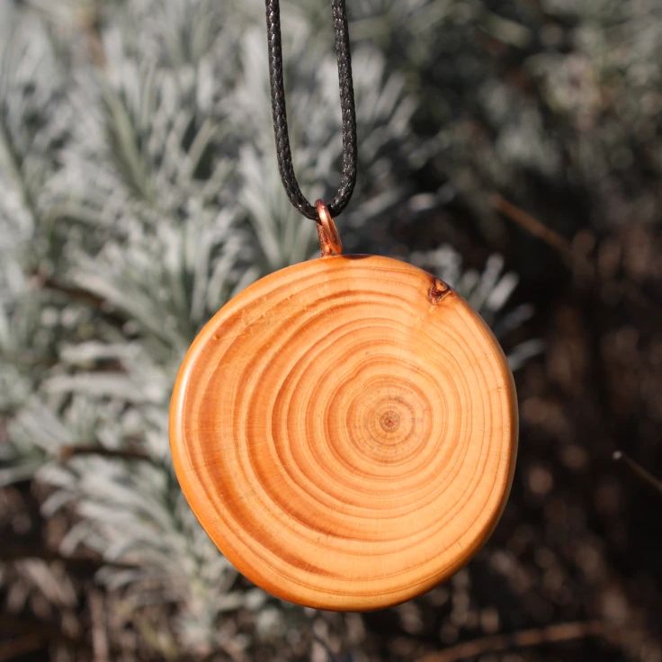 Pendentif Nature Envoûtante, bijoux bois Koala Shop