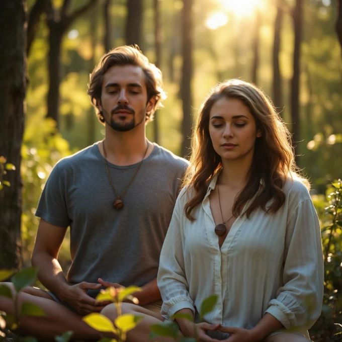 La méditation intérieur avec un bijou bois Koala Shop