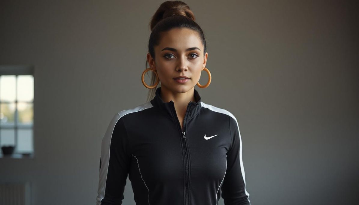 Sportive avec Créoles en bois Koala Shop