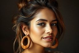 offrir des boucles d'oreilles créoles en bois à sa femme, Koala Shop Bijoux bois