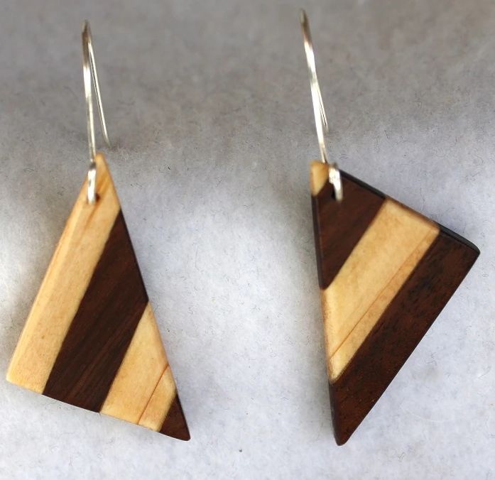 Boucles d'oreilles Zola, Koala Shop bijoux bois