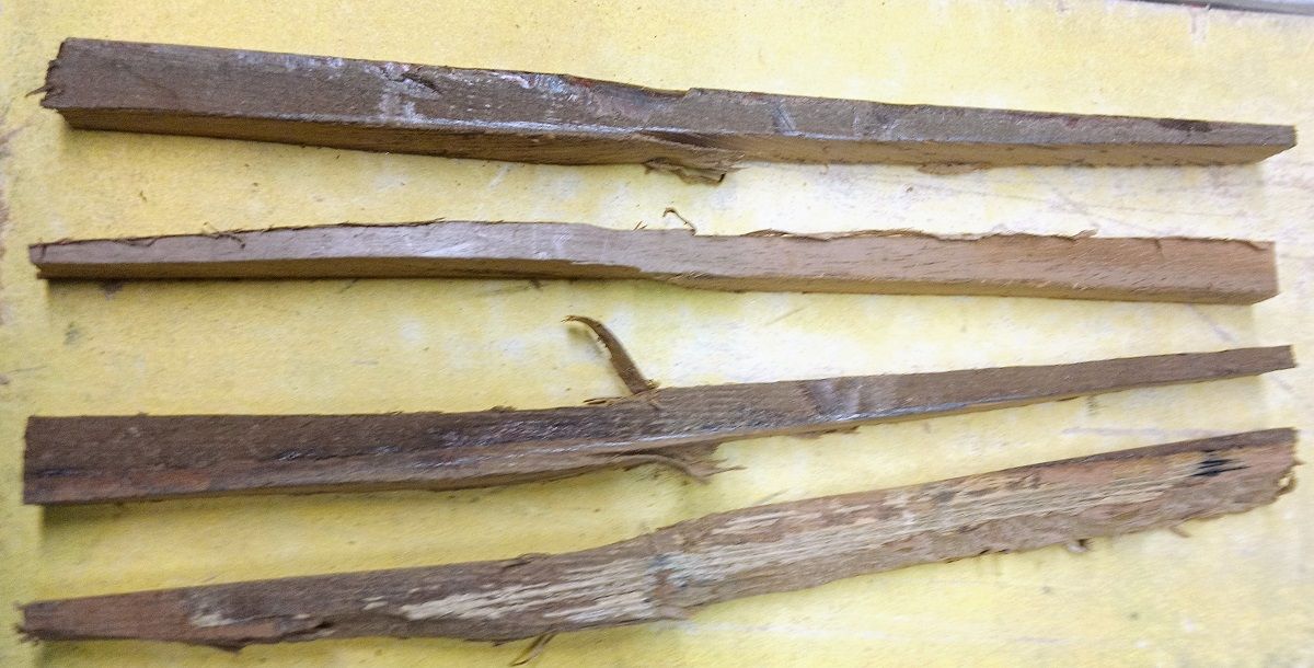 Pics à cheveux découpés grossièrement