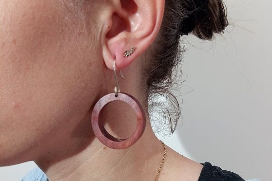 Boucles d'oreilles Créoles Koala Shop bijoux