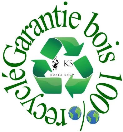 Garantie bijoux bois 100% recyclé